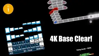 【ADOFAI】Full 4k base clear! | kyutatsuki - Gravitational Revert | by Star4th