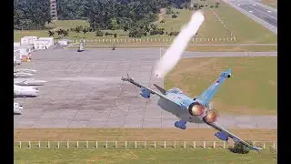Indonesian Rafale Maneuvers: Dodging Missiles and Taking Out Ground Targets!