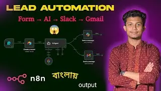 Automated Lead Generation Workflow || n8n এবং AI দিয়ে - (বাংলায়)