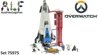 Lego Overwatch 75975 Watchpoint: Gibraltar Speed Build