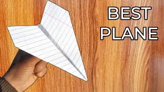 Make Paper airplanes that flies Record speed | Best plane banane ka tarika | Super Aeroplane #1043