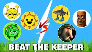 SPRUNKI vs ITALIAN BRAINROT | Beat The Keeper | MARBLE RACE
