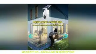 Solar light intelligent body sensor lighting lamp simulation surveillance camera solar garden light