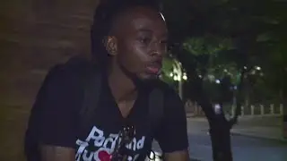 Seneca Cayson Interview at Portland protest