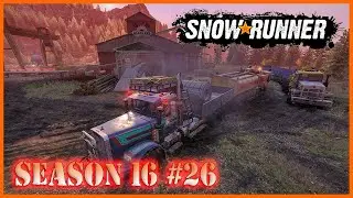 SnowRunner | Season 16 | Sawed Off Finale | #26 | Let's Play German