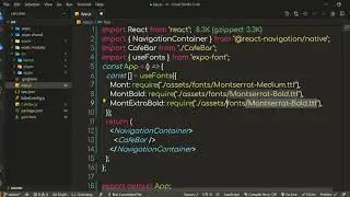 React Native Tutorial | CafeBar Application Part 3 Use Font in React Native