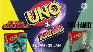 McDonald's | MC lanche feliz UNO Anime tem que vir para o Brasil #mcdohappymeal #uno #anime
