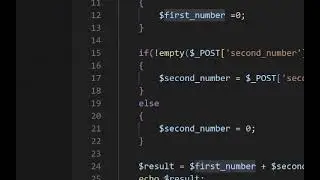 PHP TUTORIAL 7(a): Capture data from a HTML Form using PHP