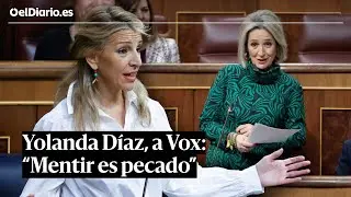 Vox reprocha a Yolanda Díaz los datos de empleo juvenil y ella responde: 
