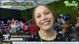 MARILYN BADILLO SE PREPARA PARA PELEAR VS GABRIELA FUNDORA