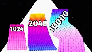 Canvas Run vs Cube Run 2048 - All Level Gameplay (Freepya, New Update) 