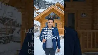 Inside a Luxury Wooden Homestay 🏔️ | Uttarakhand Hidden Gem #luxury #LuxuryWoodenHome