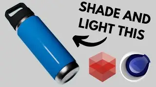Cinema 4D 2023 Shading And Lighting Tutorial With REDSHIFT | Cinema 4D For Beginners