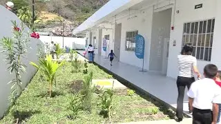 Inauguran escuela en Chalatenango