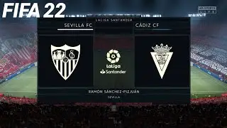 FIFA 22 - Sevilla FC vs Cadiz CF - La Liga | PS4