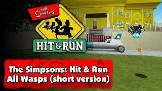 The Simpsons: Hit & Run Collectables - All Wasp Locations (short version)