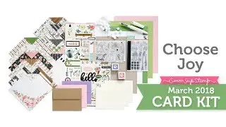 Choose Joy: Simon Says Stamp Card Kit Reveal and Inspiration