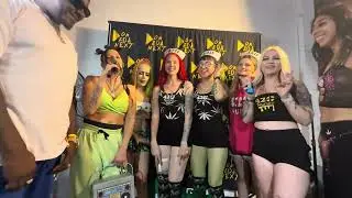 BTS at kushstock ‼️ 420nurses 