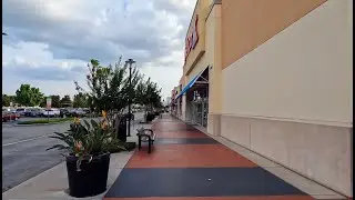 [4k] Evening Walk at The Loop - Kissimmee Florida Shopping