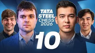 Abdusattorov vs  Fedoseev |  Sindarov vs  Van Foreest | TATA STEEL CHESS 10-tur
