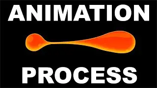 2D Animation Process - Lava Lamp Liquid