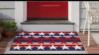 Frontera.com Liora Manne Frontporch Stars & Stripes Rug - Americana