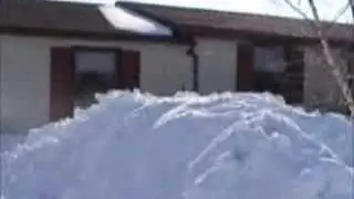 The Fastest Snow Shoveler on Earth