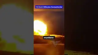 💥 FAB Bomb Obliterates Reuters Trongheim (Konstantinovka)!