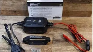 NOCO GENIUS2DEU, Chargeur Intelligent Montage Direct de 2A, Chargeur de Batterie 12V, batterie effic