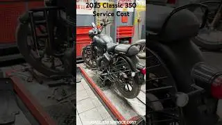 2025 Royal Enfield Classic 350 First Service Cost
