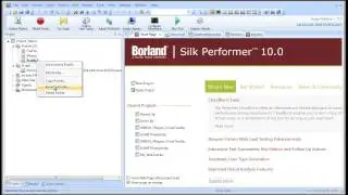 Silk Performer 10.0 Tutorial - User Types and Baseline Performance