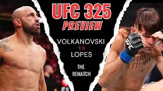 UFC 325 PREVIEW - Repeat or Revenge? + Fan friendly main card!