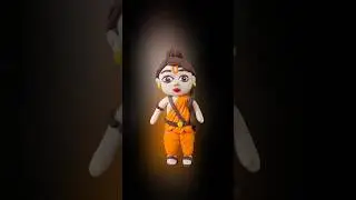 Bal Ram Clay Figurine #claycrafts #jaishreeram #monaarty