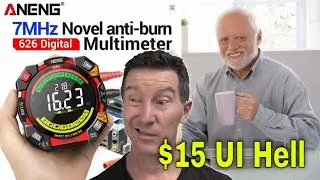 EEVblog 1704 - WTF? The ANENG 626 Multimeter REVIEW