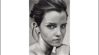Emma Watson - Graphite Pencil Drawing #Shorts