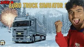 🔴 LIVE || Midnight Snow Challenge! 🚛 Can we survive the ice? EURO TRUCK SIMULATOR 2