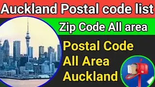 Auckland NZ All area postal code list