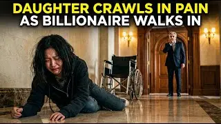 Billionaire Finds His Paraplegic Adopted Daughter Crawling Through the House
