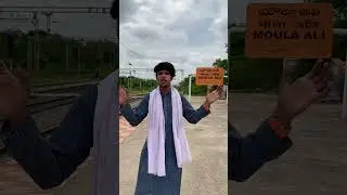 Mola ali railway station. In Hyderabad 😍👆🏻 #religion
