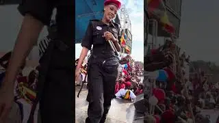 Nina Rose was on fire on NUP rally in Kammengo 
