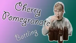 Cherry Pomegranate Mead - Bottling!