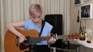 Амега  -  Лететь  (fingerstyle).