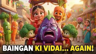 💚💛 Potal Weds Tamatar: Yellow Elephant & Royal Wedding Song! (Hindi Cartoon)