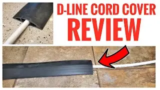 How To Cover Power Cord To Prevent Tripping D-Line Cable Management Review