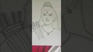 Ram ji ki drawing 🙏 #art #shorts #ram