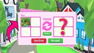 Avaliando ofertas pela minha tartaruga 🐢 #roblox  #adoptme 