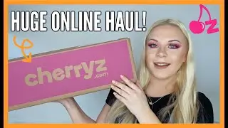 HUGE ONLINE CHERRYZ HAUL! 🍒 | DISCOUNT CODE | makeupwithalixkate