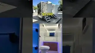 Convenient & Clean: Mobile Restroom Trailer