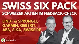 Schweizer Aktien: 6 Feedback-Favoriten von ABB &uuml;ber Garmin, Lindt & Spr&uuml;ngli bis Swiss Re