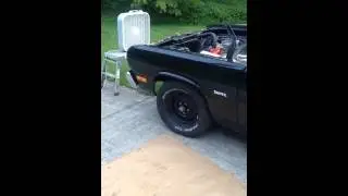 1973 Plymouth Duster 318 cam break in